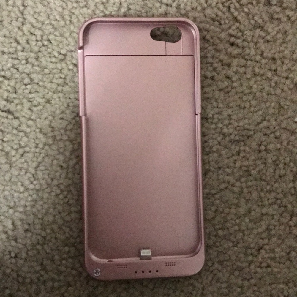 Charging rose gold phone case 6/6s